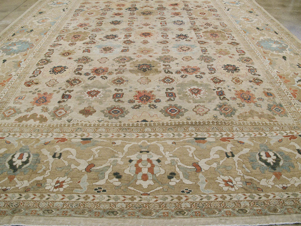 Antique Persian Mahal Carpet, No.22091 - Gsblank
