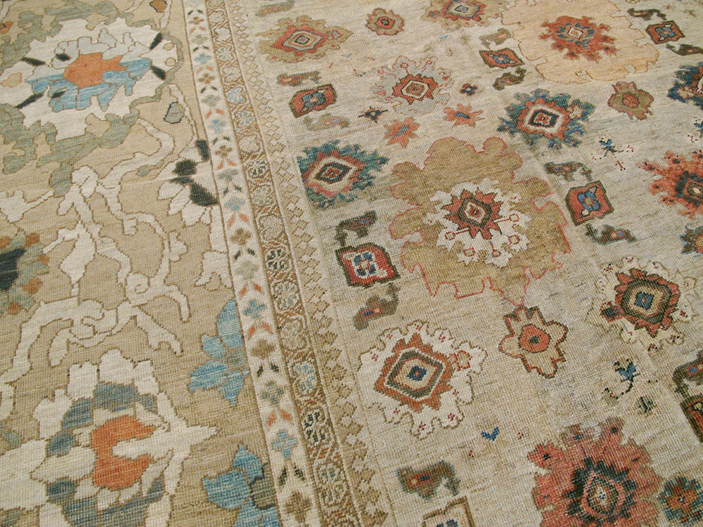 Antique Persian Mahal Carpet, No.22091 - Gsblank