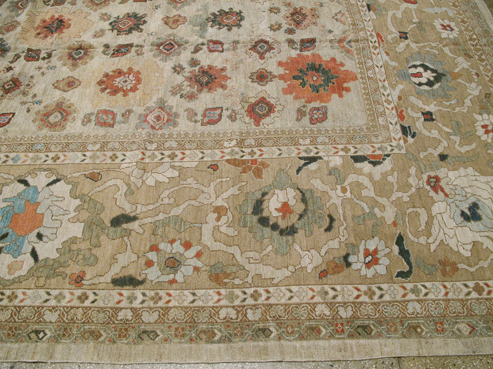 Antique Persian Mahal Carpet, No.22091 - Gsblank