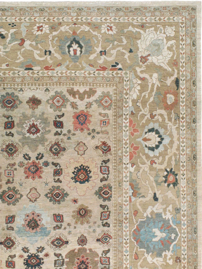 Antique Persian Mahal Carpet, No.22091 - Gsblank