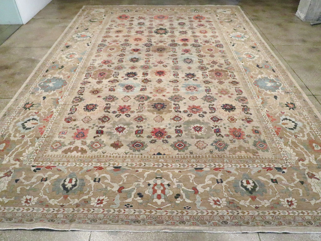 Antique Persian Mahal Carpet, No.22091 - Gsblank