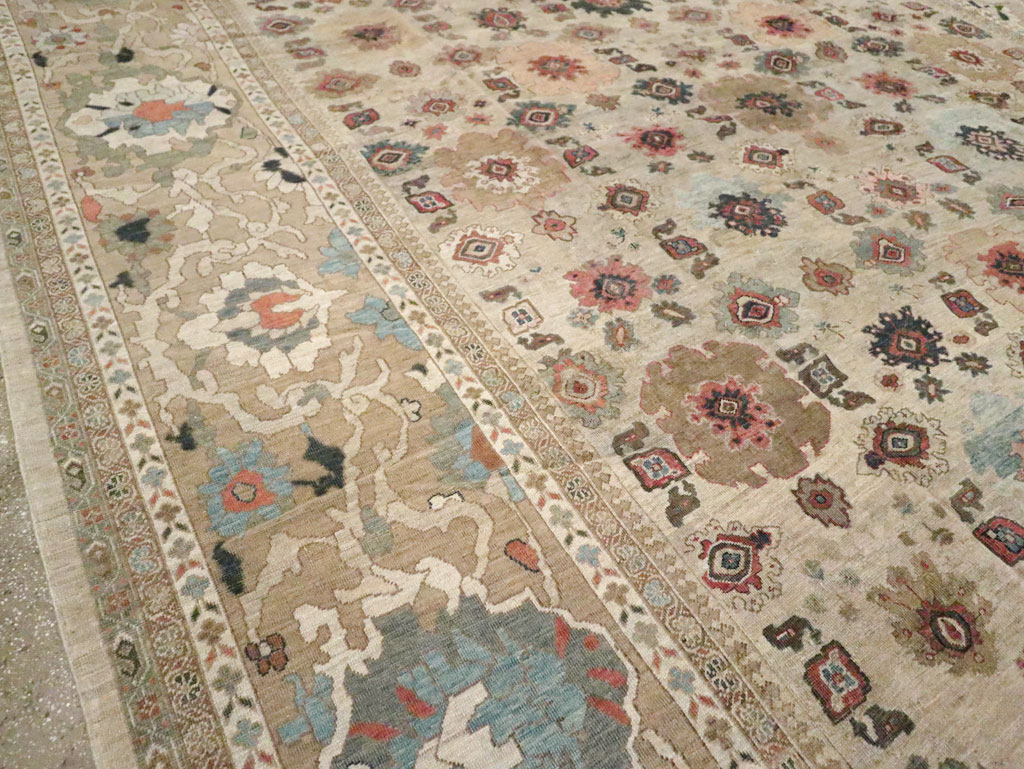 Antique Persian Mahal Carpet, No.22091 - Gsblank