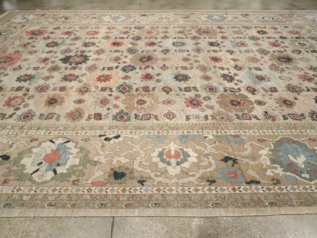 Antique Persian Mahal Carpet, No.22091 - Gsblank