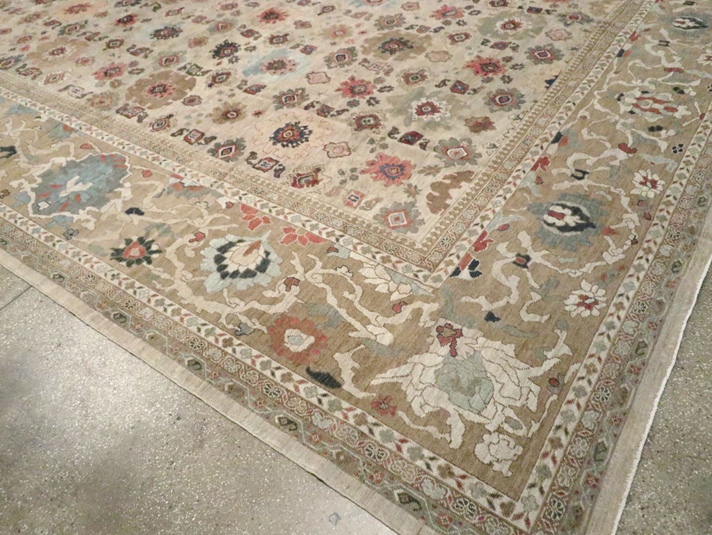 Antique Persian Mahal Carpet, No.22091 - Gsblank