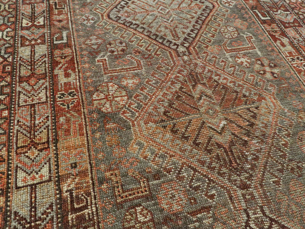 Vintage Persian Shiraz Runner, No.22093 - Gsblank