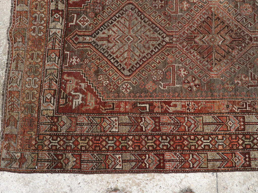 Vintage Persian Shiraz Runner, No.22093 - Gsblank