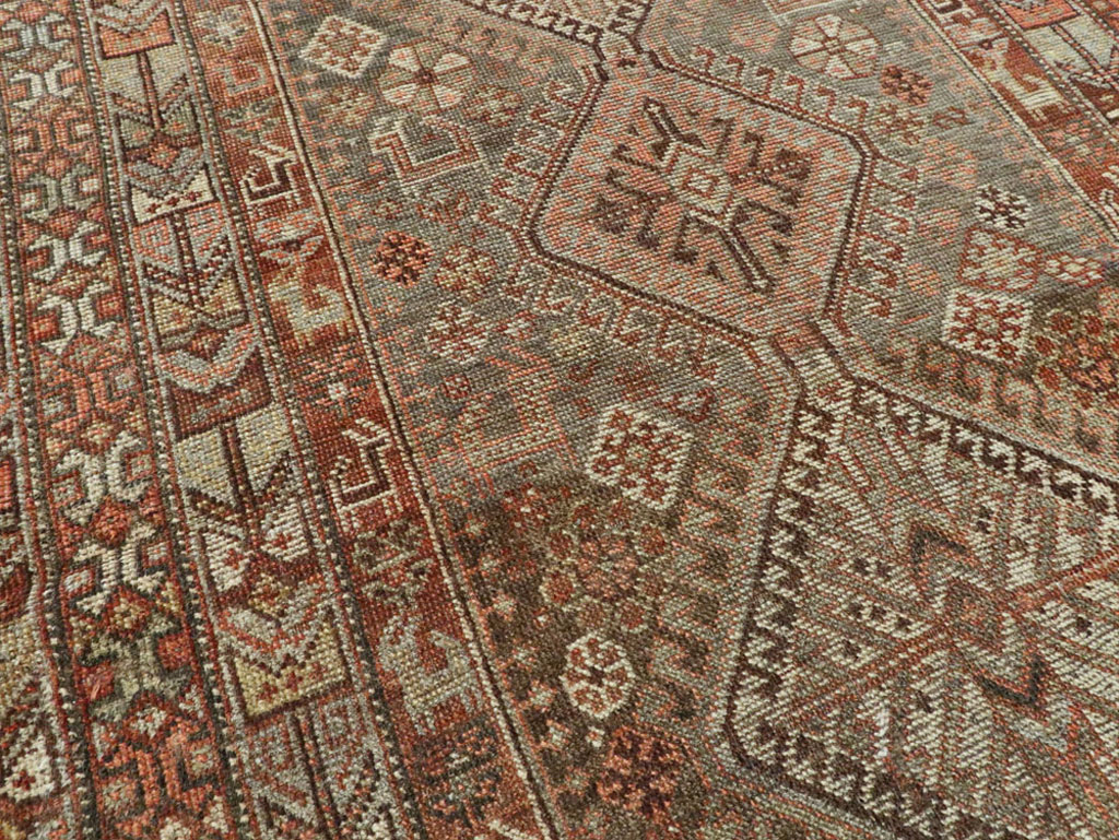 Vintage Persian Shiraz Runner, No.22093 - Gsblank