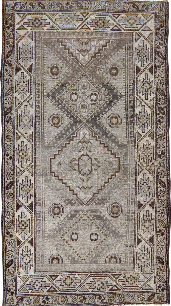 Vintage Persian Kurdish Rug, No.22098 - Gsblank