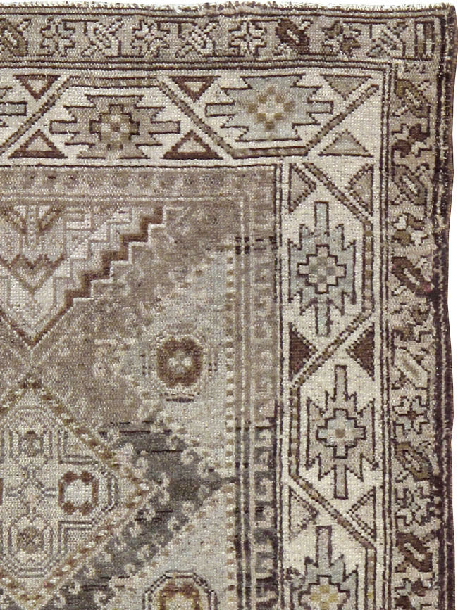 Vintage Persian Kurdish Rug, No.22098 - Gsblank