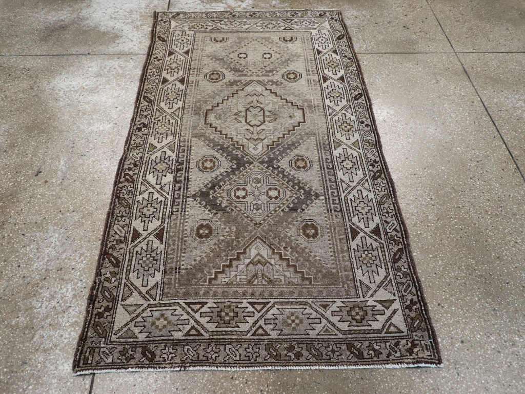 Vintage Persian Kurdish Rug, No.22098 - Gsblank