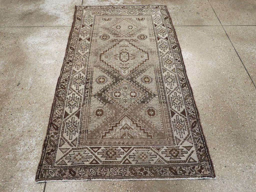 Vintage Persian Kurdish Rug, No.22098 - Gsblank