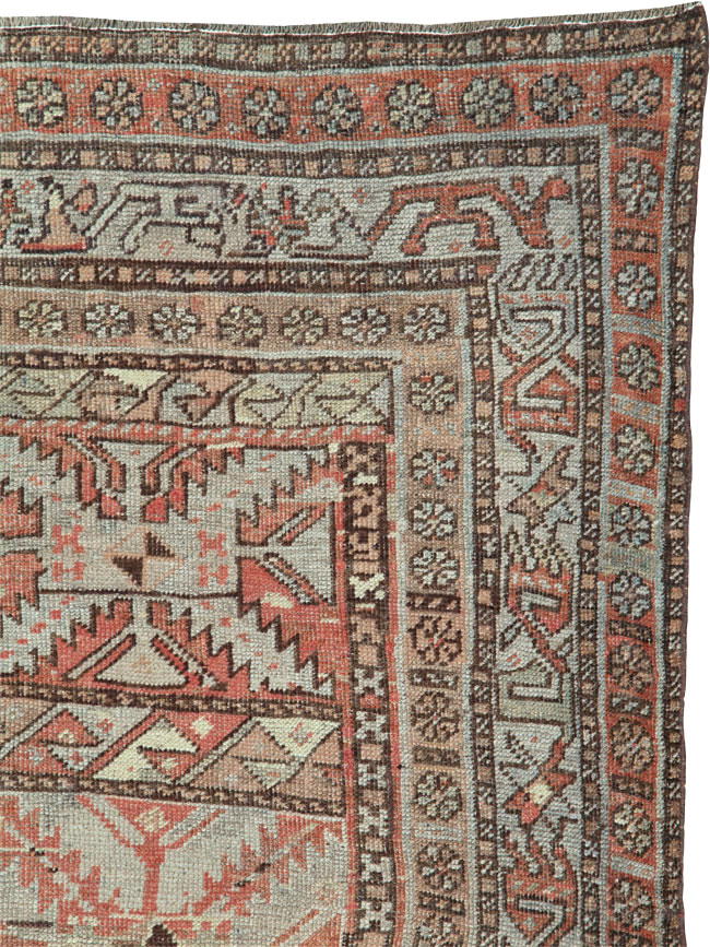 Antique Persian Kurd Bidjar Rug, No.22100 - Gsblank