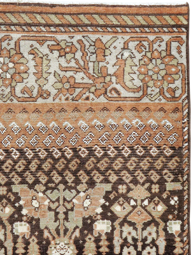 Antique Persian Malayer Sampler Rug, No.22101 - Gsblank