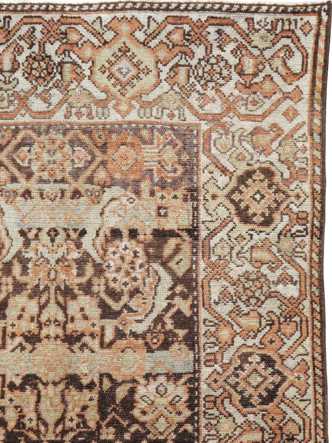 Antique Persian Malayer Sampler Rug, No.22101 - Gsblank