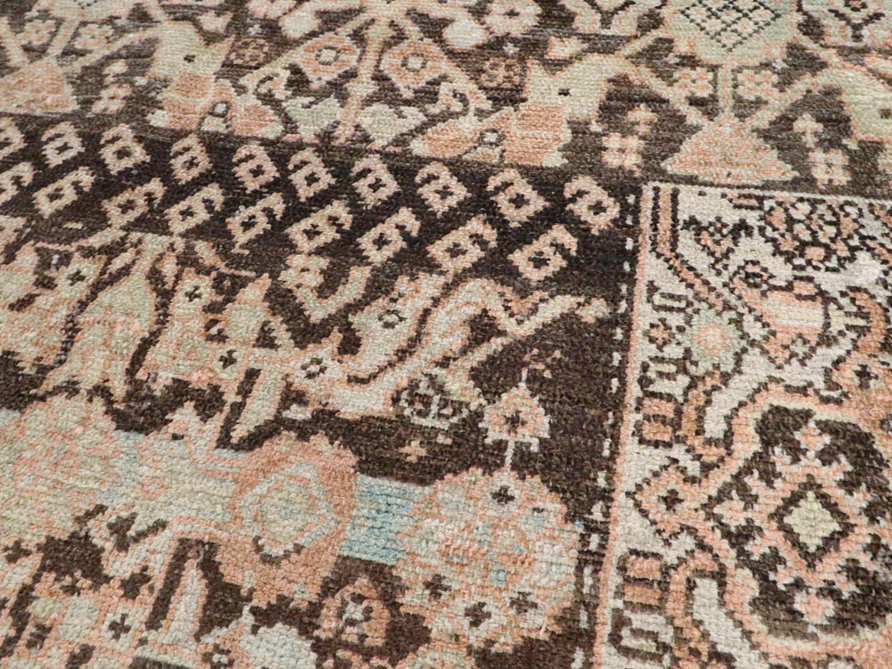 Antique Persian Malayer Sampler Rug, No.22101 - Gsblank