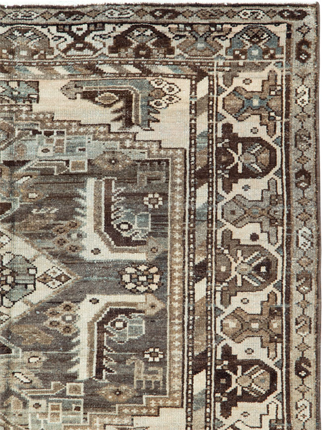 Vintage Persian Malayer Rug, No.22110 - Gsblank