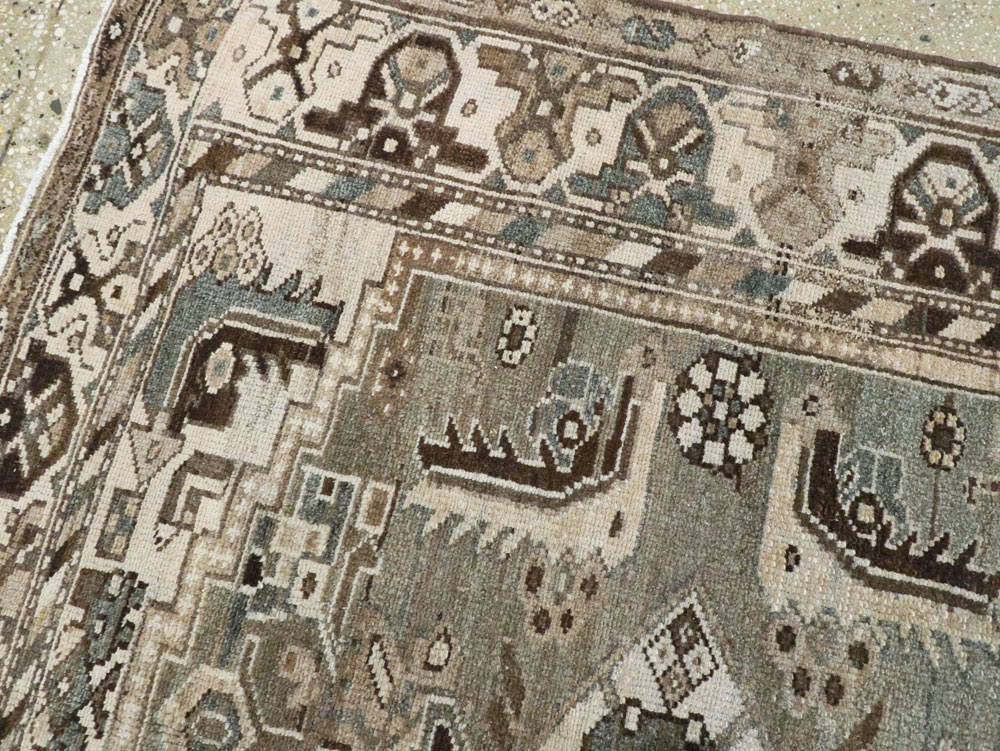 Vintage Persian Malayer Rug, No.22110 - Gsblank