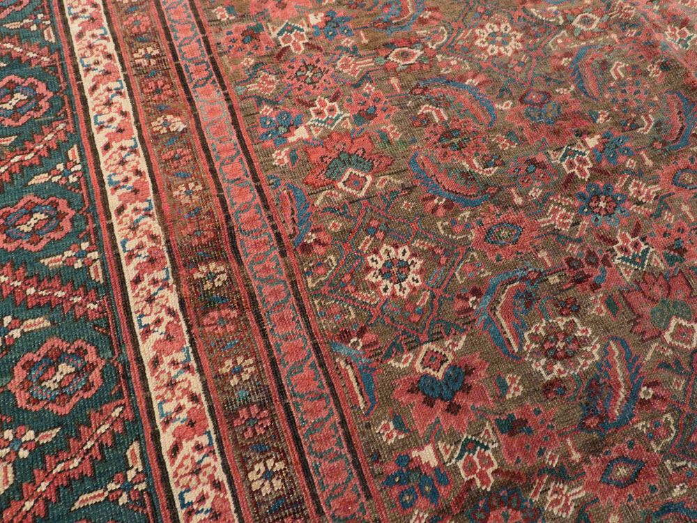 Antique Persian Bakshaish Carpet, No.22120 - Gsblank