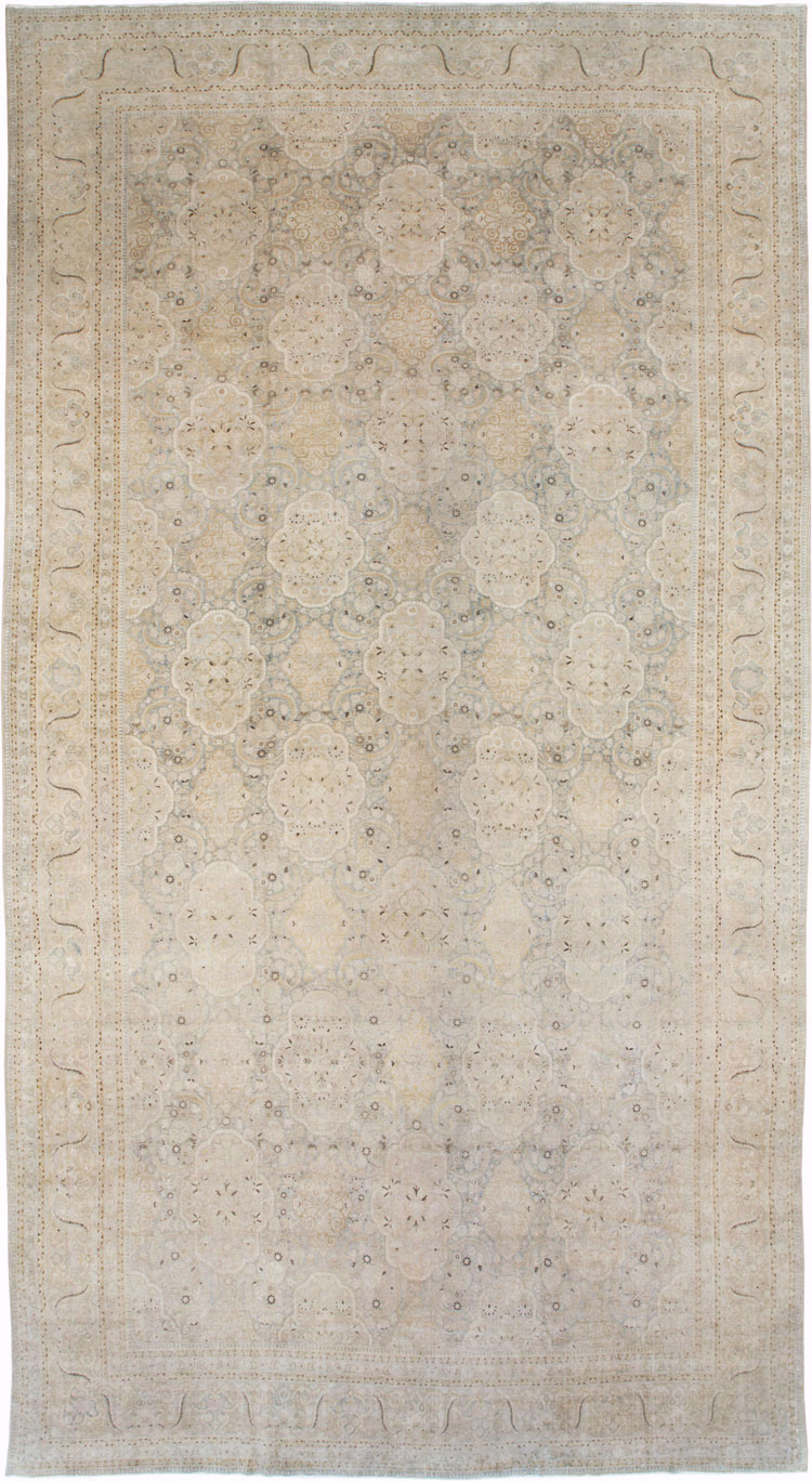 Vintage Persian Kashan Carpet, No.22122 - Gsblank
