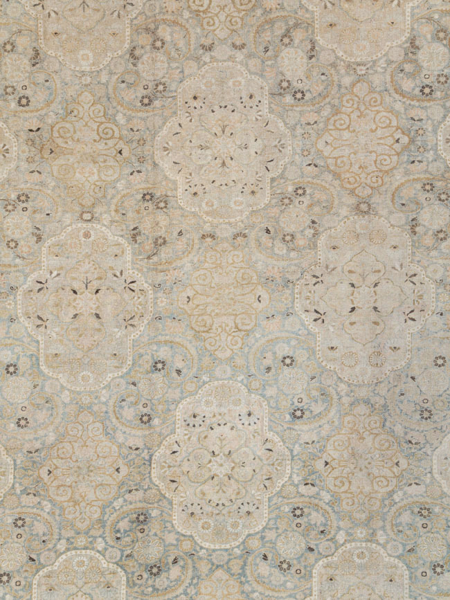 Vintage Persian Kashan Carpet, No.22122 - Gsblank