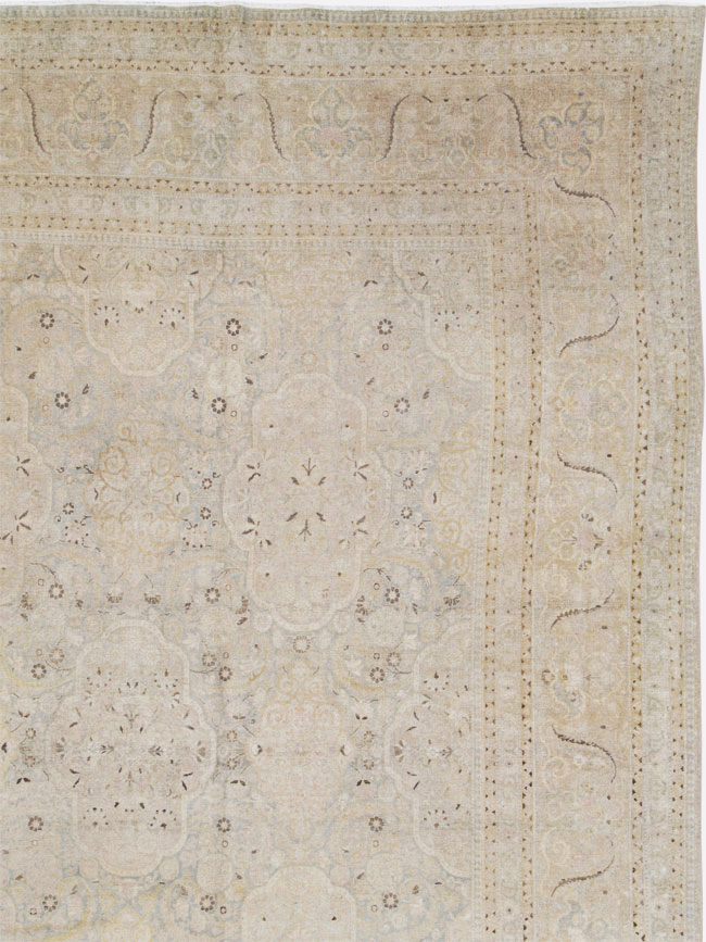 Vintage Persian Kashan Carpet, No.22122 - Gsblank