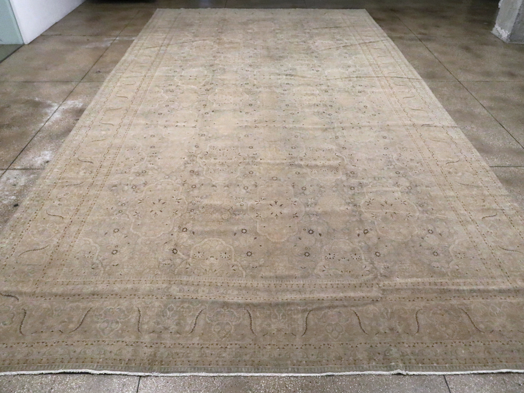 Vintage Persian Kashan Carpet, No.22122 - Gsblank