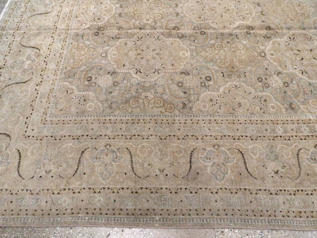 Vintage Persian Kashan Carpet, No.22122 - Gsblank