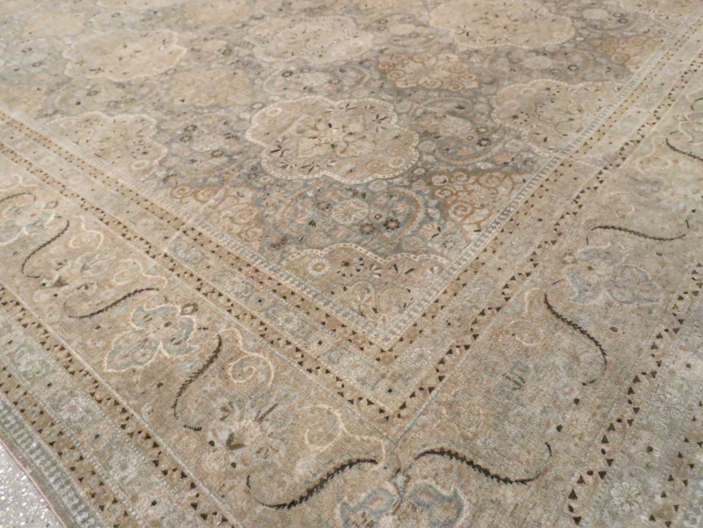 Vintage Persian Kashan Carpet, No.22122 - Gsblank