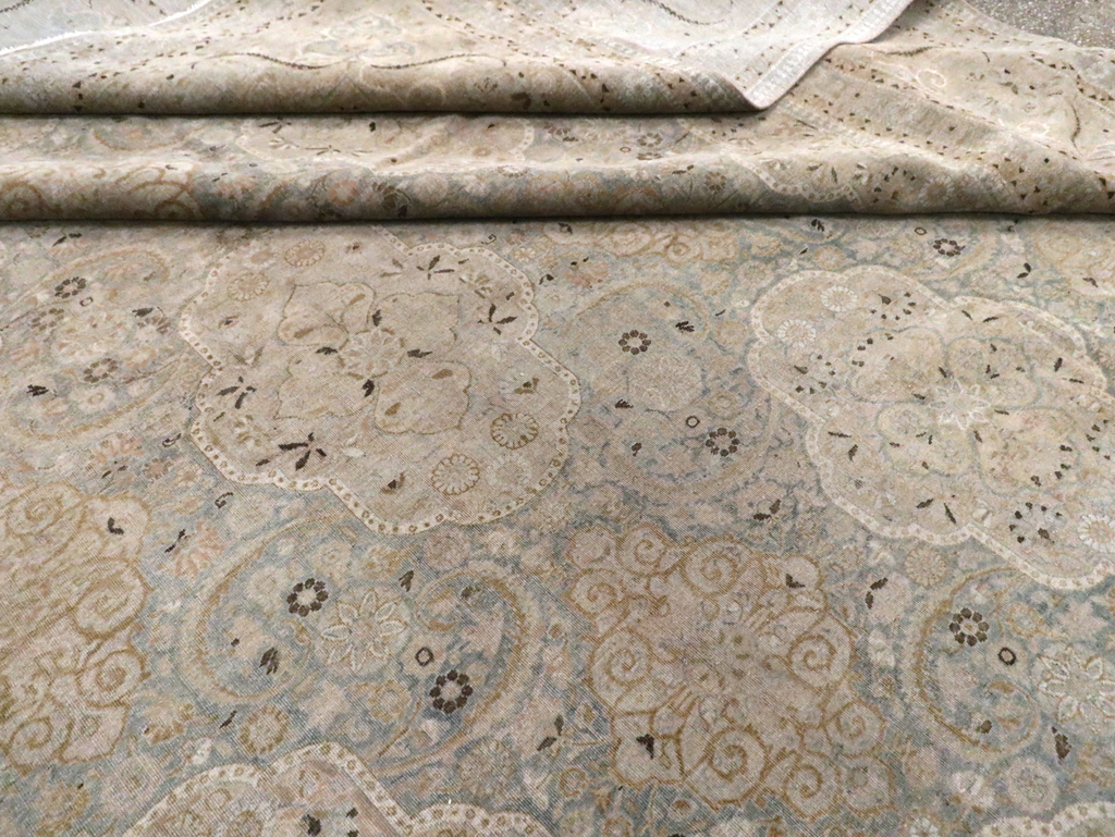 Vintage Persian Kashan Carpet, No.22122 - Gsblank