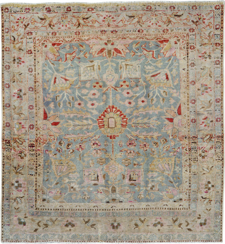 Antique Persian Mashad Rug, No.22129 - Gsblank