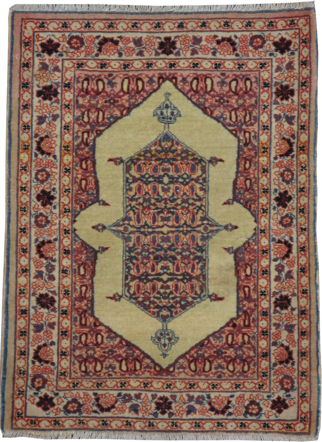 Antique Persian Tabriz Hagi Jilili Rug, No.22130 - Gsblank