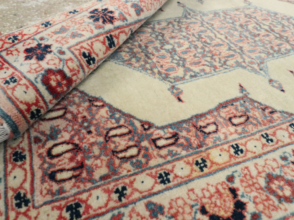 Antique Persian Tabriz Hagi Jilili Rug, No.22130 - Gsblank