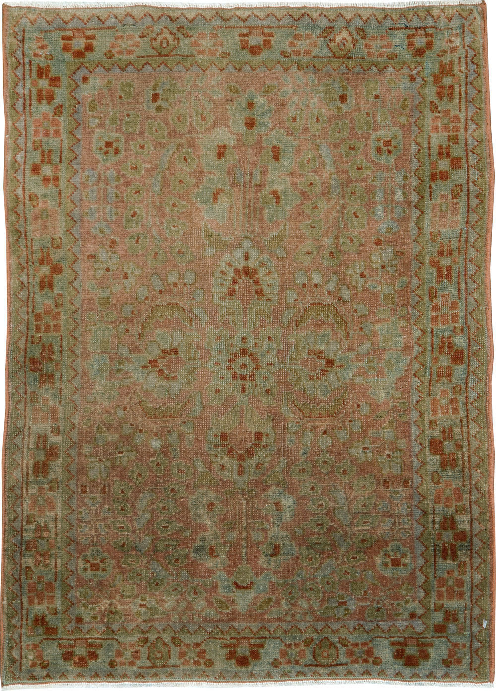 Antique Persian Sarouk Rug, No.22134 - Gsblank