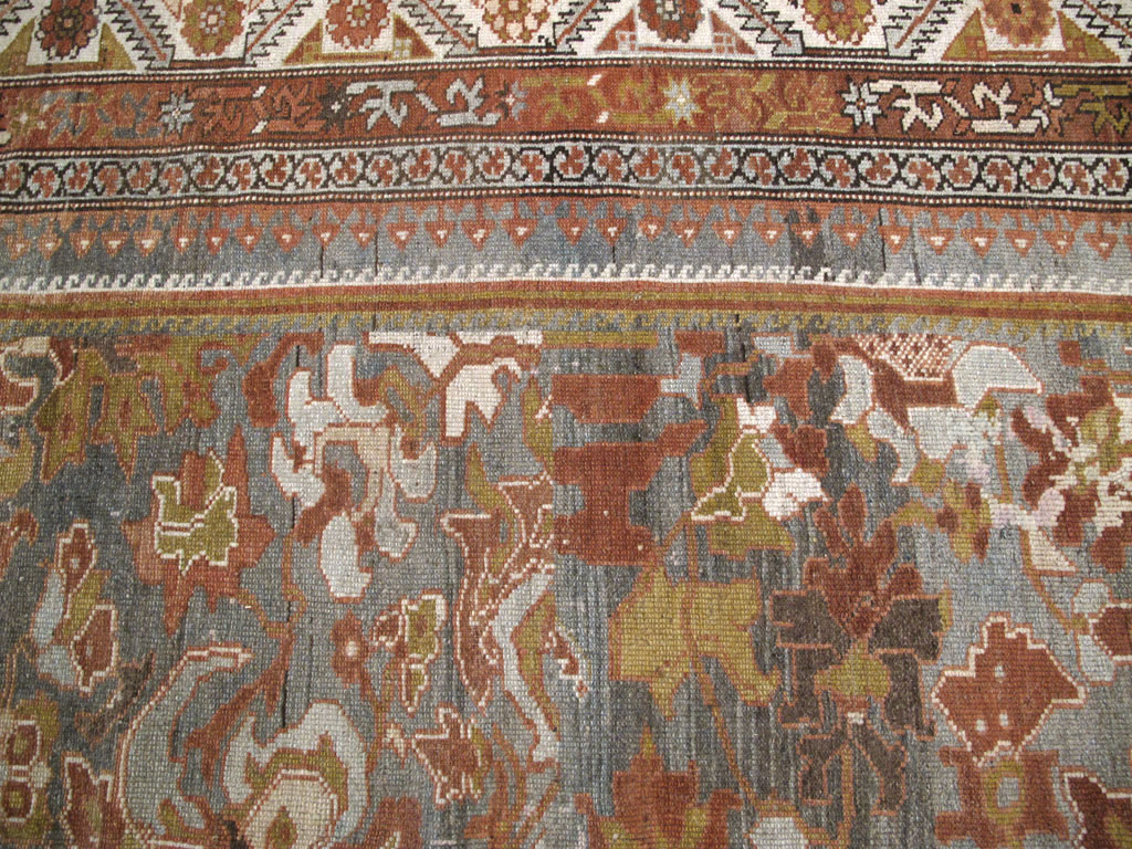 Antique Persian Bakhtiari Carpet, No.22138 - Gsblank