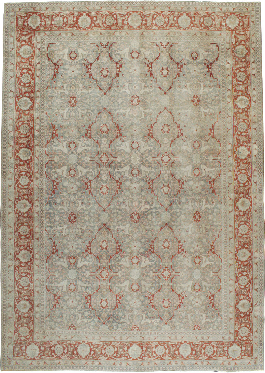 Antique Persian Tabriz Carpet, No.22141 - Gsblank