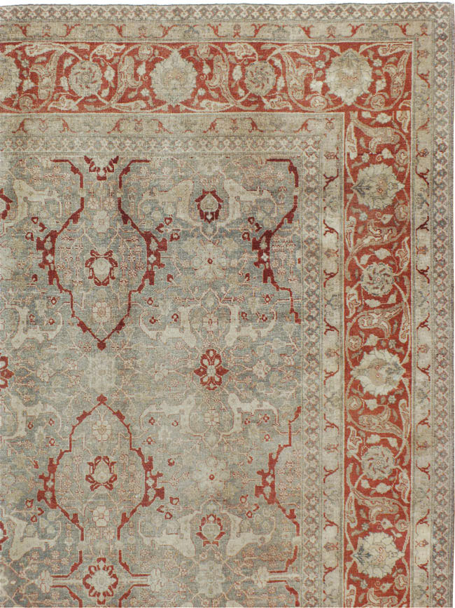 Antique Persian Tabriz Carpet, No.22141 - Gsblank