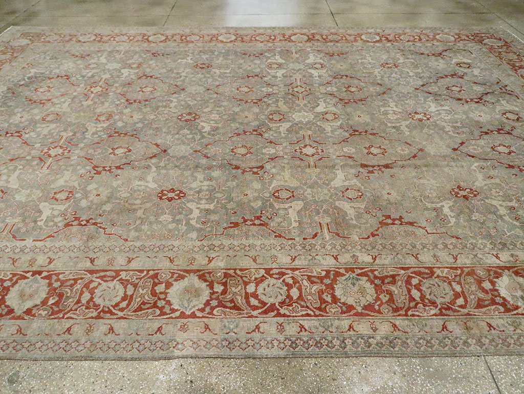 Antique Persian Tabriz Carpet, No.22141 - Gsblank