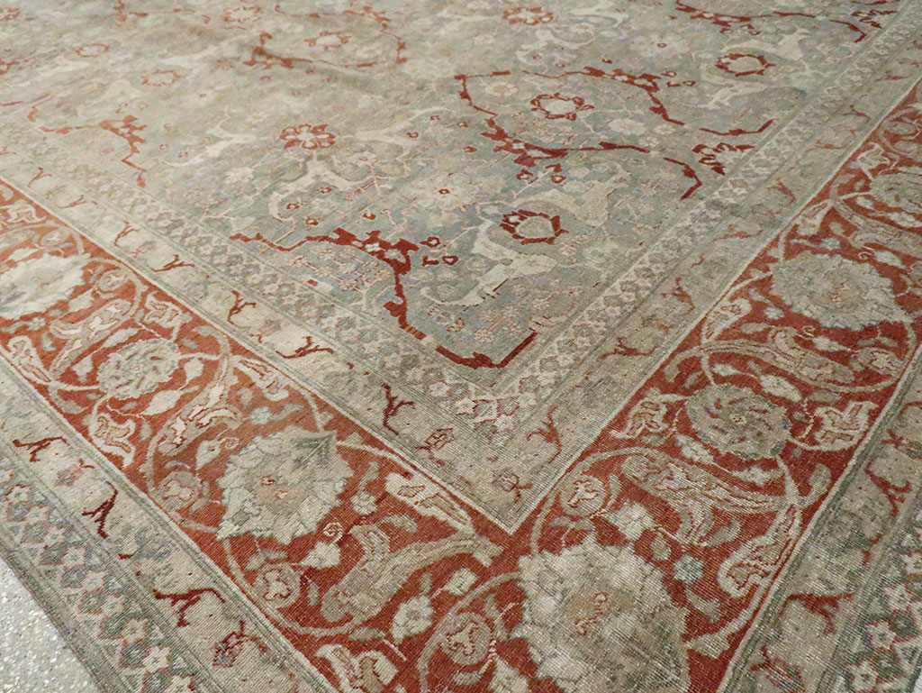 Antique Persian Tabriz Carpet, No.22141 - Gsblank