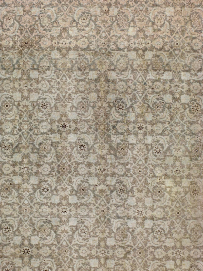 Antique Persian Tabriz Room Size CarpetCarpet, No.22142 - Gsblank