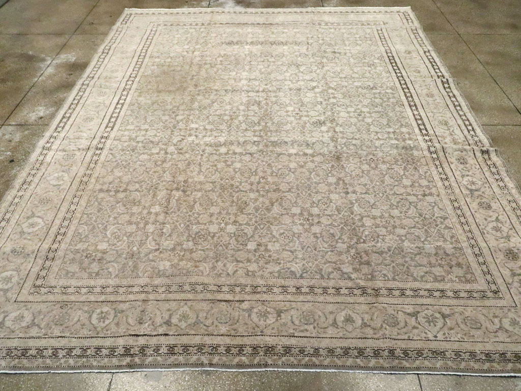 Antique Persian Tabriz Room Size CarpetCarpet, No.22142 - Gsblank