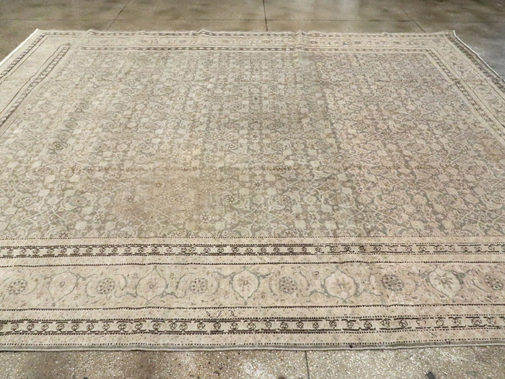 Antique Persian Tabriz Room Size CarpetCarpet, No.22142 - Gsblank
