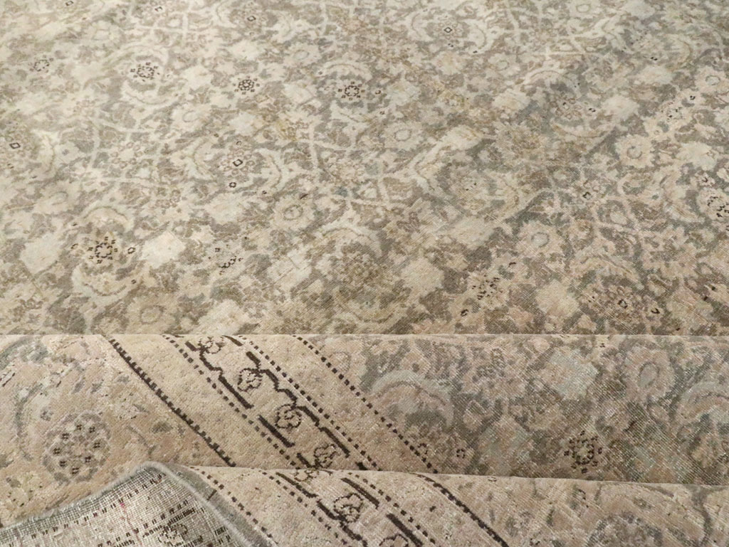 Antique Persian Tabriz Room Size CarpetCarpet, No.22142 - Gsblank