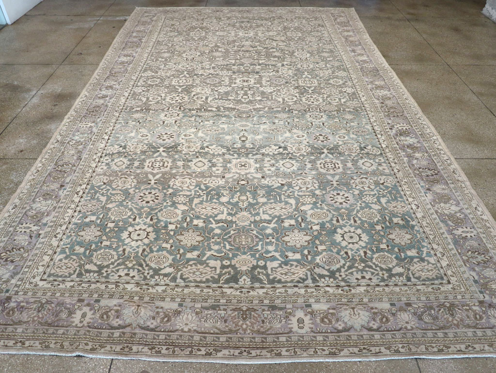 Vintage Persian Malayer Large Room Size Carpet, No.22145 - Gsblank