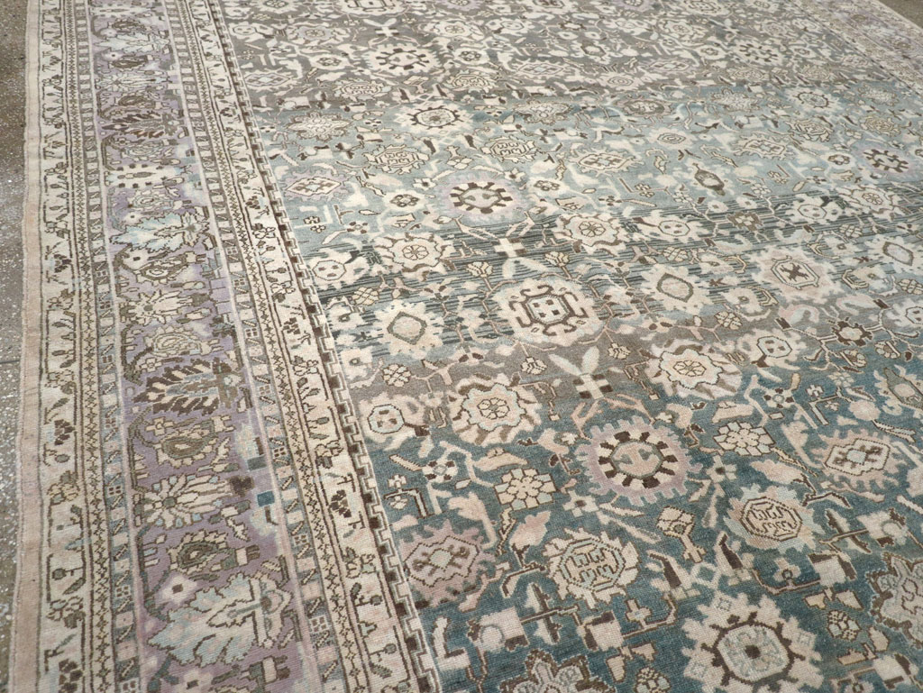 Vintage Persian Malayer Large Room Size Carpet, No.22145 - Gsblank