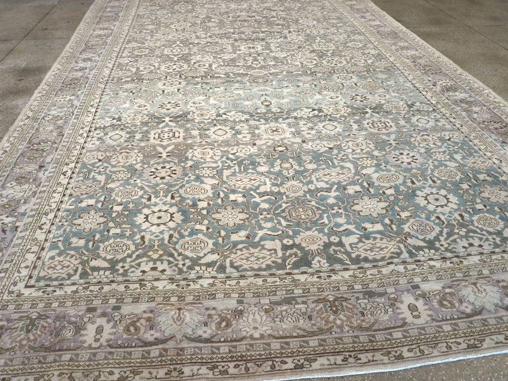Vintage Persian Malayer Large Room Size Carpet, No.22145 - Gsblank
