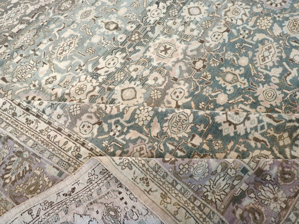 Vintage Persian Malayer Large Room Size Carpet, No.22145 - Gsblank
