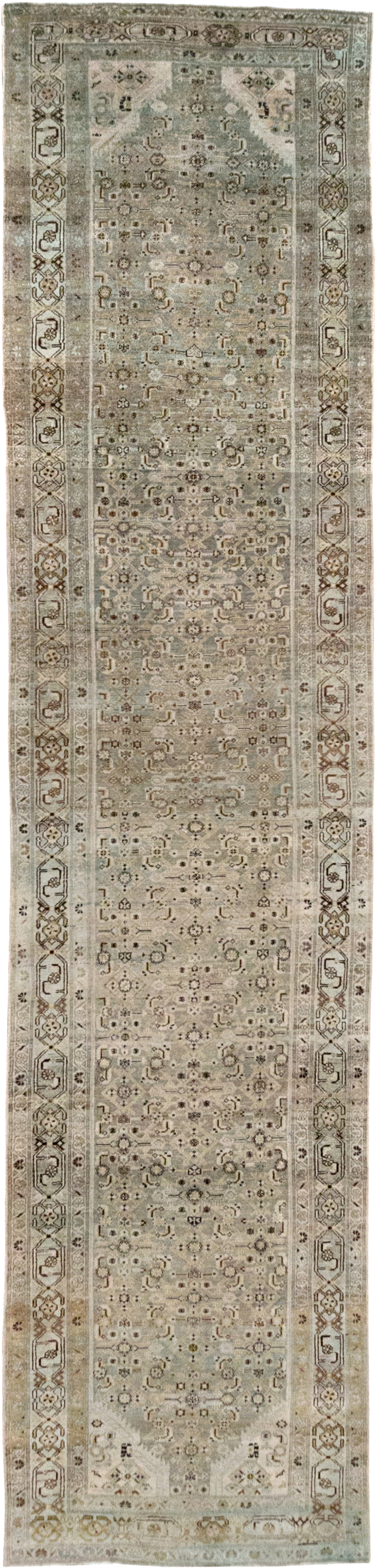 Vintage Persian Malayer Runner, No.22146 - Gsblank