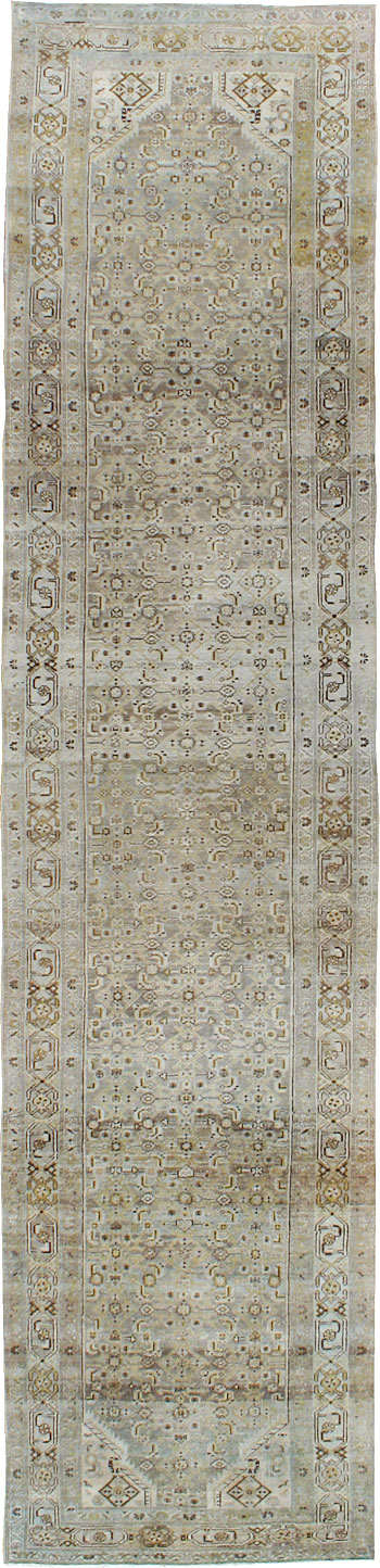 Vintage Persian Malayer Runner, No.22146 - Gsblank