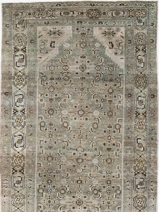 Vintage Persian Malayer Runner, No.22146 - Gsblank