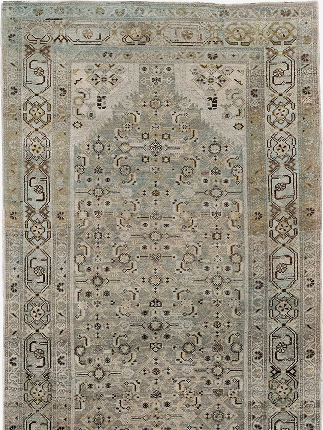 Vintage Persian Malayer Runner, No.22146 - Gsblank